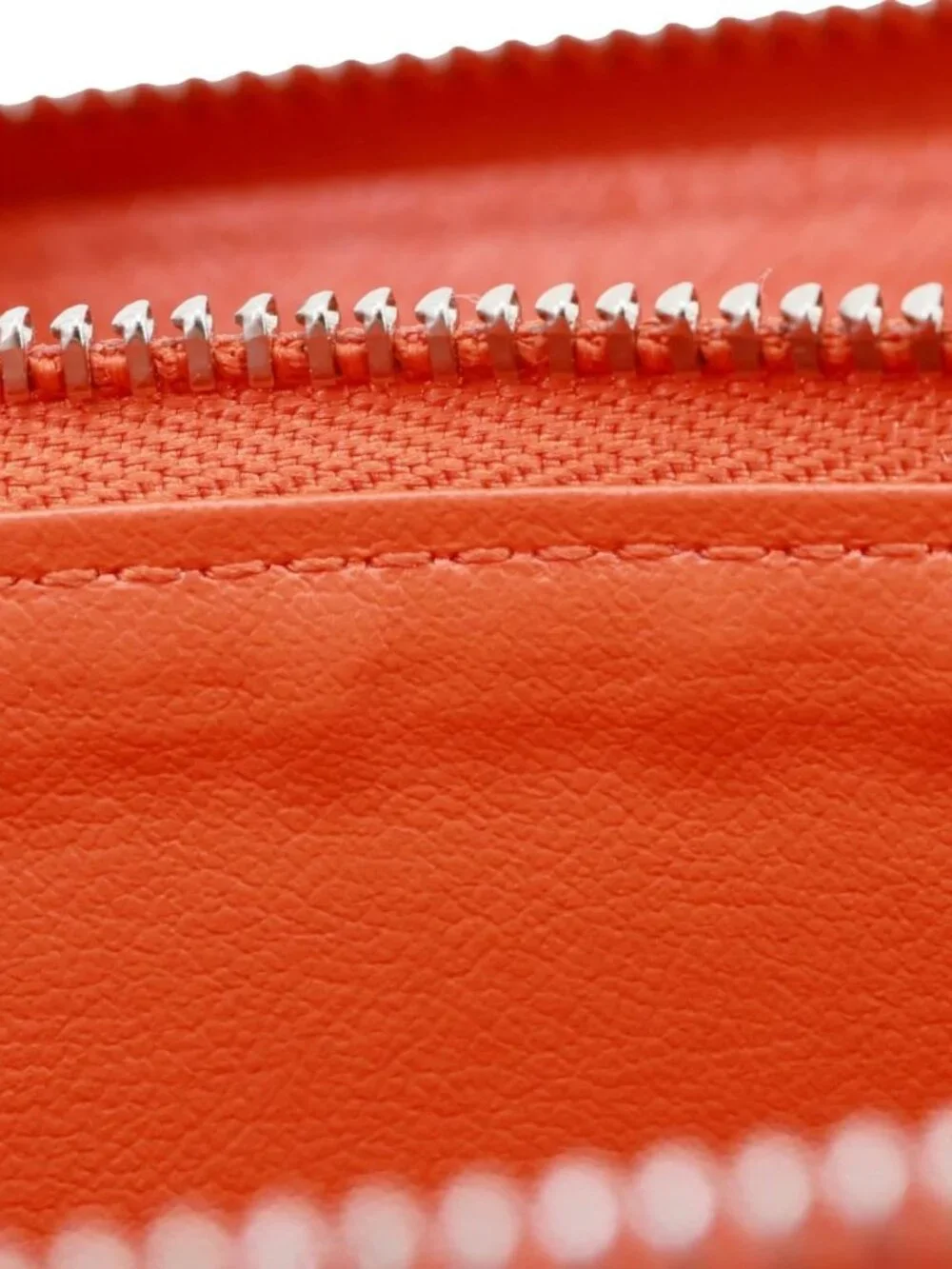 Louis Vuitton Zippy Epi Leather Wallet Orange